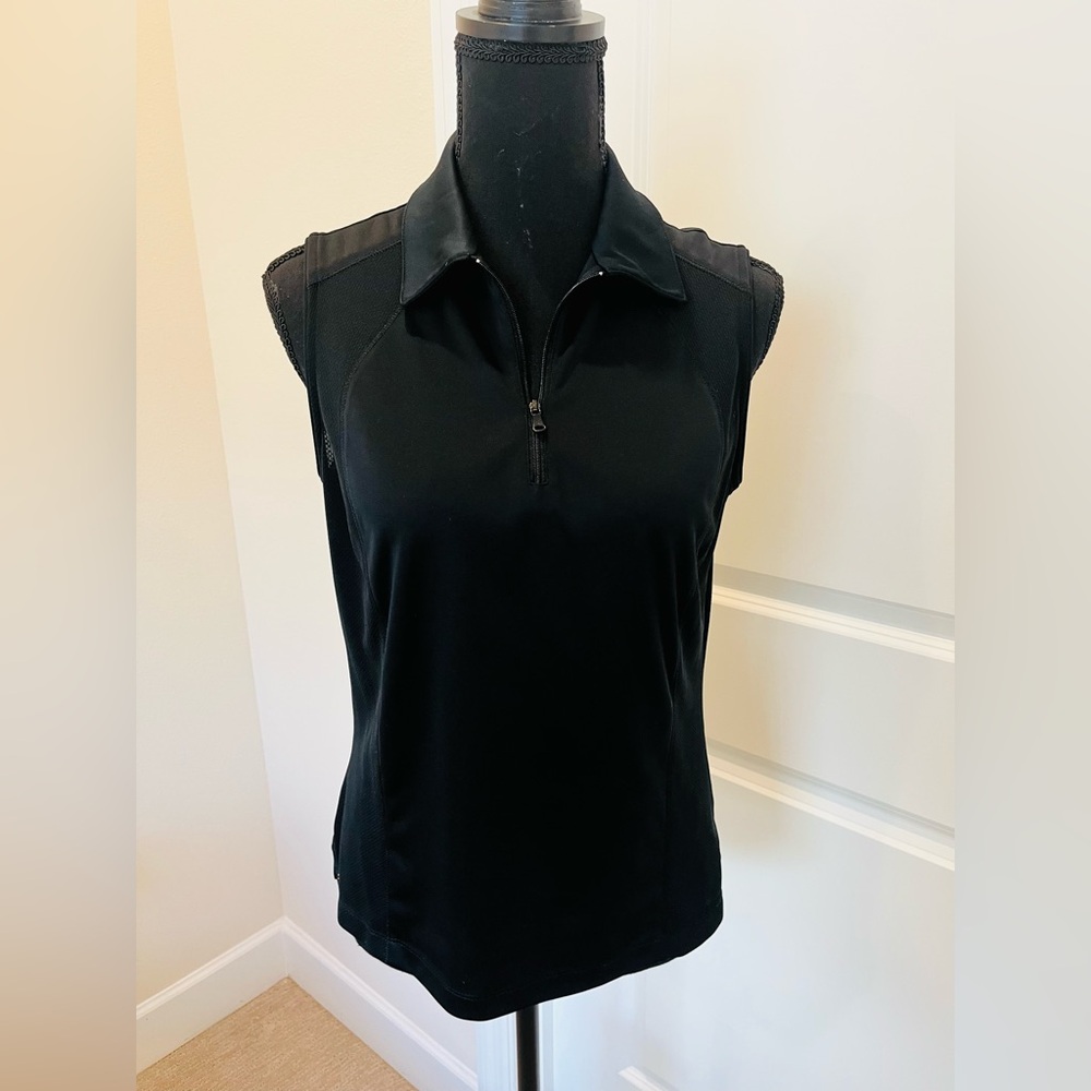 Tail Tech Black Sleeveless Top
